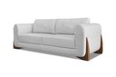 Ver imagem 4 de Sofá New 2 Lugares Linho Cinza 1.60m para Sala Bz Home Decor