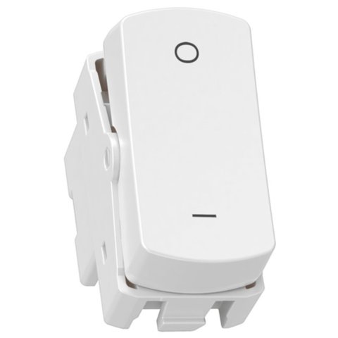 Módulo Interruptor Simples Miluz 10 Amperes 250 Volts Branco - S3b72050 - Schneider