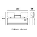 Ver imagem 3 de Luminária Auxiliar LED 2 Faróis 600 lm 100-240v Blumenau Bivolt