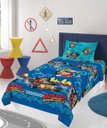 Ver imagem 1 de Jogo de Cama Microfibra Solteiro Mickey Aventura sobre Rodas 140x220cm 3pcs