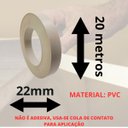 Ver imagem 3 de Fita de Borda Pvc para Bege Taupe Tx Fosco 22mm X 20m Moveis Acabamento Pp1979