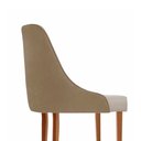 Ver imagem 6 de Conjunto com 2 Cadeiras Esmeralda em Madeira Maciça para Sala de Jantar Moderna Mobília