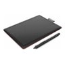 Mesa digitalizadora Wacom One by Wacom CTL-472 preta e vermelha - 4