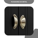 Ver imagem 5 de Guarda Roupa Solteiro 3 Portas Toledo Cinza