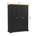 Ver imagem 3 de Guarda Roupa Solteiro 3 Portas Toledo
