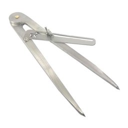 Compasso de Traçagem Inox com Ponta de Vídea 12" (30 Cm) - Ekale Ferramentas 12 - 1
