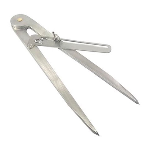 Compasso de Traçagem Inox com Ponta de Vídea 12" (30 Cm) - Ekale Ferramentas 12