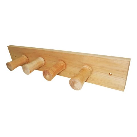 Cabide em Madeira para Sauna Seca - Sodramar SO000768