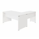 Ver imagem 5 de Mesa de Escritório em L F5 Office Moderno MDP 150cm Branco F5 Office