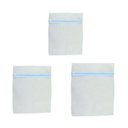 Ver imagem 1 de Kit 3 Unidades Bolsas Lavagem Roupas Protecao Fechamento Ziper Resistente