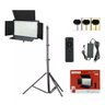 Kit Painel Iluminador 1064 Led Fotografia e Vídeo Controle Remoto Tripé Fonte - 1