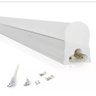 Luminaria T5 Led 15w 90cm Calha Sobrepor Branco Frio Bivolt - 1