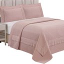Ver imagem 1 de Cobre Leito Queen Encanto Bordado Inglês Percal 3pç 100% Poliéster - Malv
