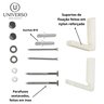 Kit Parafuso Fixação Lateral Privada Vaso e Bide Cromado Par - 3