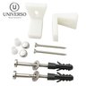 Kit Parafuso Fixação Lateral Privada Vaso e Bide Cromado Par - 2