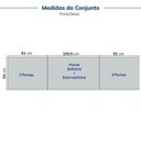 Ver imagem 4 de Guarda-Roupa Planejado 4 Peças 6 Portas Orion CabeCasa MadeiraOriginals Marrom