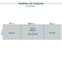 Ver imagem 4 de Guarda-Roupa Modulado 4 Peças 6 Portas Orion CabeCasa MadeiraOriginals