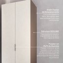 Ver mais imagens de Guarda-Roupa Planejado 4 Peças 6 Portas Orion CabeCasa MadeiraOriginals Marrom