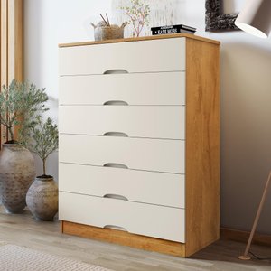 Cômoda 6 Gavetas Sevilha Mdf - Mademarcs
