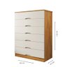 Cômoda 6 Gavetas Sevilha 100% Mdf - Mademarcs - 3
