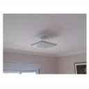 Ver imagem 3 de Luminária Plafon Rebatedor Luz Indireta 50cm 4 Lâmpadas Branco RL