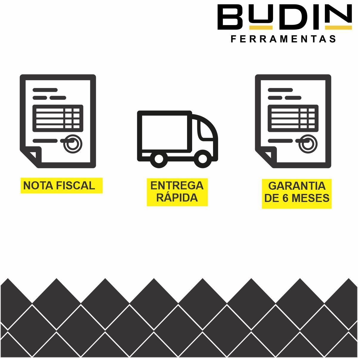 Cinta Fita para Reboque 52 ton x 16 mts 120mm Largura Camada Quadrupla Budin Ferramentas - 6