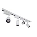 Ver imagem 1 de Trilho Eletrificado 3M + 5 Spot LED 7W 3000K Bivolt Branco