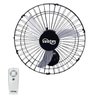 Ventilador de Parede 50cm com Controle Remoto Preto Tex5 Bivolt 210W Ventex - 1