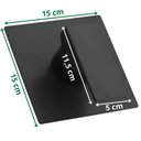 Ver imagem 3 de Acabamento Registro Monocomando Preto Chuveiro Base Deca