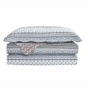 Ver imagem 2 de Colcha Patchwork - Casal - Dupla Face - com Porta Travesseiros - Lazare - Camesa