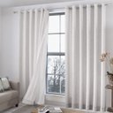 Ver imagem 1 de Cortina Allure - Textura Linho - Marfim - 4,00M x 2,60M - para Varão - Adomes