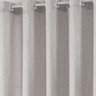 Cortina Allure - Textura Linho - Castor - 2,80m X 2,30m - para Varão - Adomes - 2