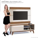Ver imagem 2 de Rack com Painel Para TV Classic 1G 1.4 Imcal Off White/Freijo
