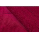 Ver imagem 2 de Edredom - Queen Size - Dupla Face - Capetown - Sherpa - Bordô - Niazitex