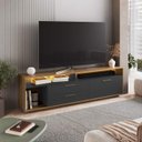 Ver imagem 6 de Rack para Tv até 75 Polegadas 2 Gavetas com Iluminação Led Reims Art In Móveis