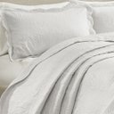 Ver imagem 2 de Colcha Matelassê - 150 Fios - King Size - com Porta Travesseiros - Milão - Branco - Corttex