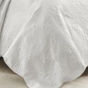 Ver imagem 3 de Colcha Matelassê - 150 Fios - King Size - com Porta Travesseiros - Milão - Branco - Corttex