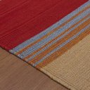 Ver imagem 2 de Tapete Kilim - 1,00m X 1,40m - 100% Algodão - Desenho 007 - Niazitex