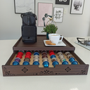Ver imagem 3 de Porta cápsulas de café Nespresso Com Bandeja e Gaveta NAT63