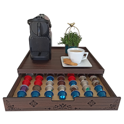 Porta cápsulas de café Nespresso Com Bandeja e Gaveta NAT63 - 2