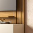 Ver imagem 6 de Painel para TV até 65 Polegadas 150cmx162cm 2 Portas Basculantes 2 Prateleiras Juriti