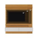 Ver imagem 4 de Painel para TV até 65 Polegadas 150CMX162CM 2 Portas Basculantes 2 Prateleiras Juriti