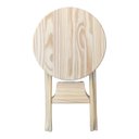 Ver imagem 5 de Mesa Peg Dobrável Tampo Redondo em Madeira Pinus