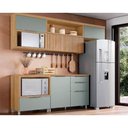 Ver imagem 1 de Cozinha Completa Marquesa 5 Peças (3aéreos+2balcões) C5p35 Nature/verde - Nesher