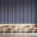 Ver imagem 1 de Papel de Parede Casual Textura Azul Rxo Gh Papel de Parede 3,0m