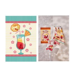 Pano de Copa Lepper Estampado Doçura 40cm x 60cm Com 6 peças - 4