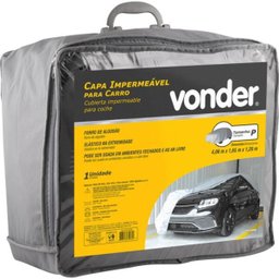 Capa Impermeável para Cobrir Carro Tamanho P Vonder Automotiva Protetora Forrada Universal Compactos - 2