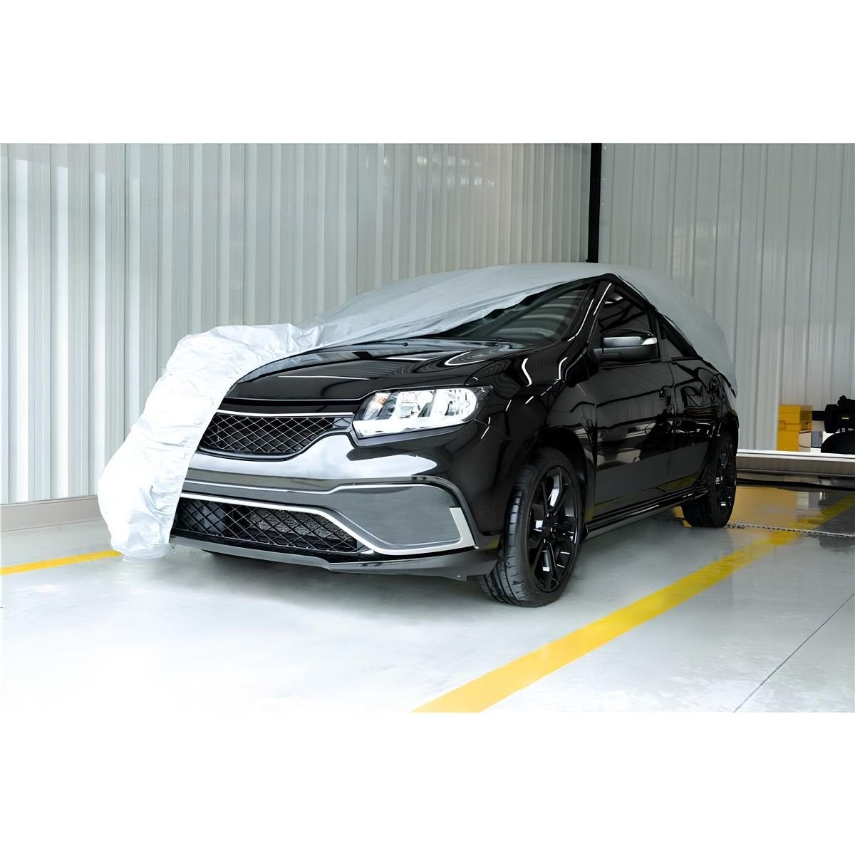 Capa Impermeável para Cobrir Carro Tamanho P Vonder Automotiva Protetora Forrada Universal Compactos - 5