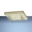 Ver imagem 1 de Plafon LED Sobrepor Endy Cristal 28cmx28cm 110V Bella Itália