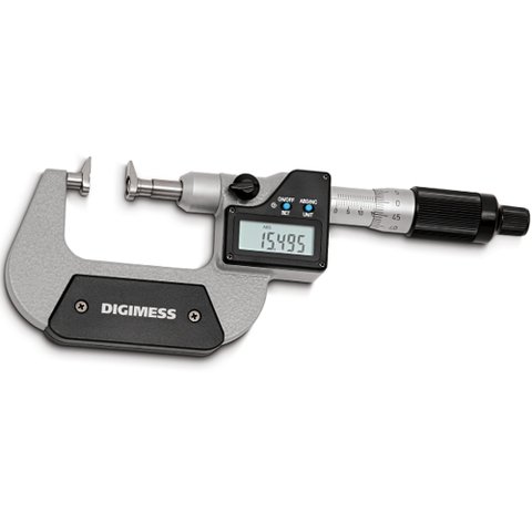 Micrômetro Externo Digitais Ressaltos - Cap. 175-200mm - Ref. 112.197-new - Digimess